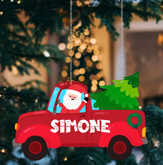 Christmas ornament Car Theme